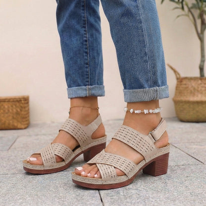 Ariane | Orthopedic Women's Platform Sandals with Comfort Sole