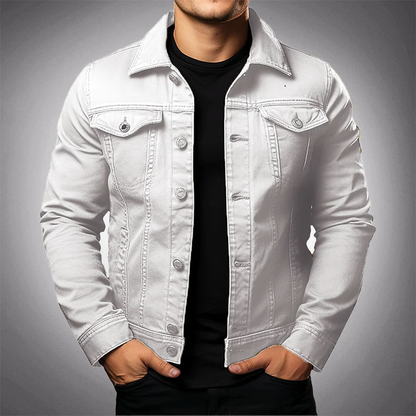 Sandro | Herren Denim Jacke für Komfort und Vielseitigkeit