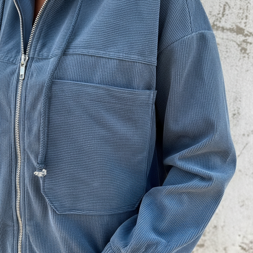 Lena | Damen Jacke mit Kapuze und Reißverschluss