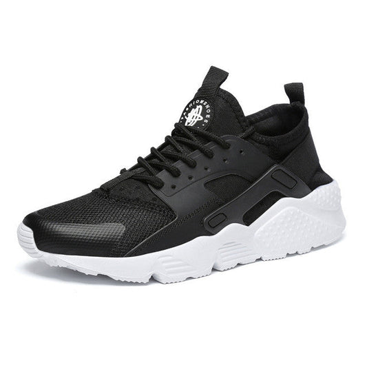 Hannes | Breathable Black-and-White Summer Sneakers