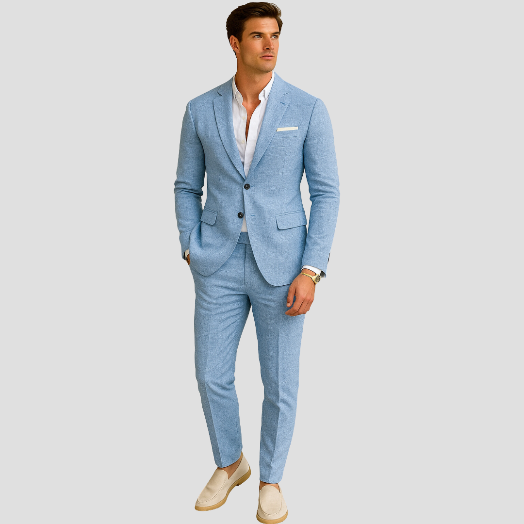 Frank | Men's suit for spring with two-button jacket