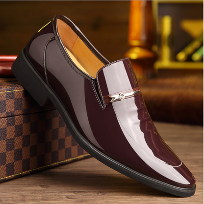 Konrad | Men's Elegant Slip-On Loafers with Front Buckle