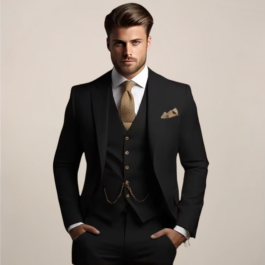 Anselm | Formeller Herren-Dreiteiler mit Blazer | Sets