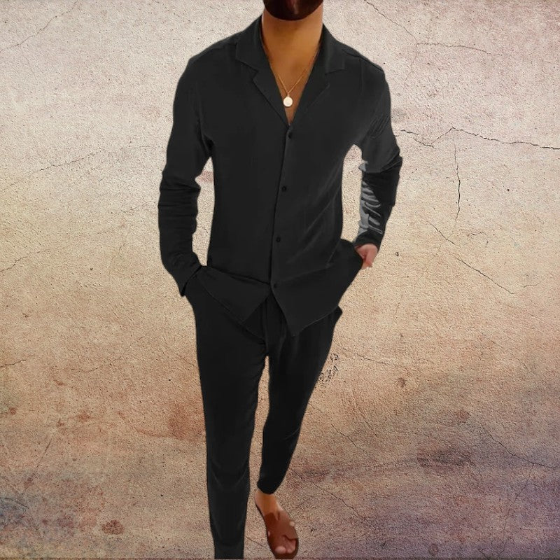 Dario | Two-piece men's set with shirt and pants