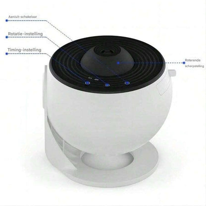 Kelvik | Space projector with starry sky and galaxy effects