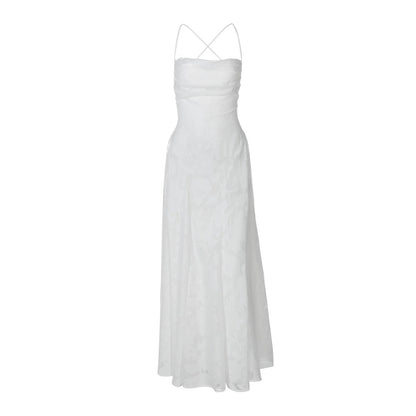 Sarah | Damen elegantes Abendkleid mit feinem Blumenmuster