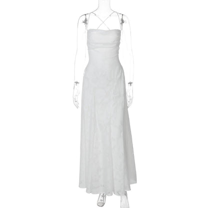 Sarah | Damen elegantes Abendkleid mit feinem Blumenmuster