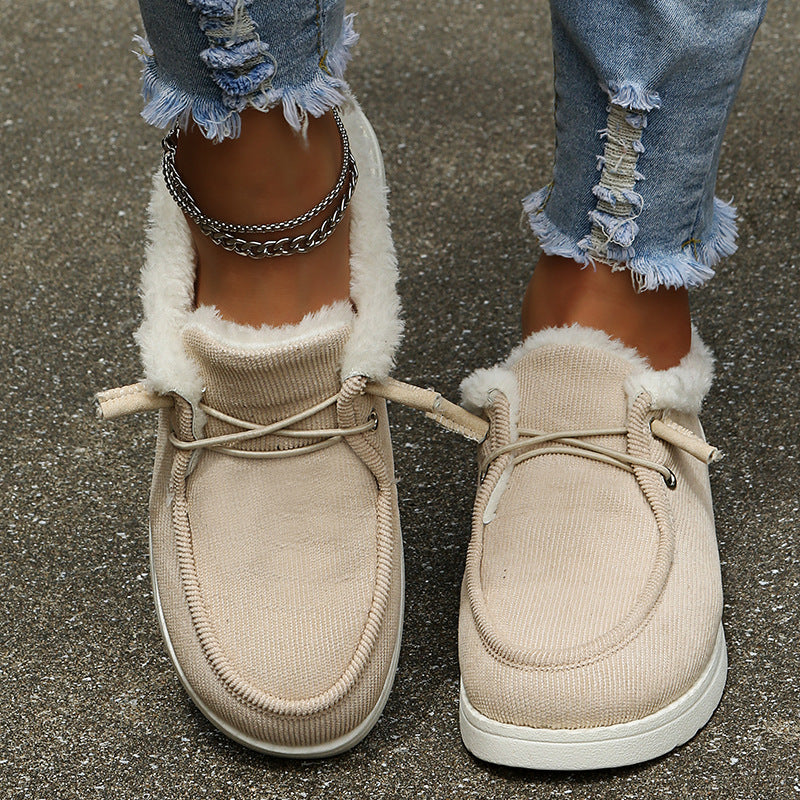 Quenby | Elegante Winter-Sneakers mit Fellfutter