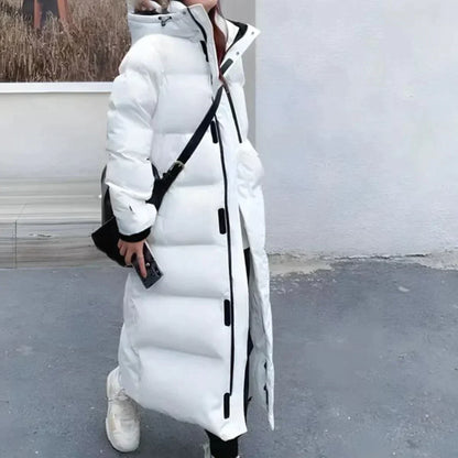 Nadine | Kapuzenjacke mit Reißverschluss und Blättermuster