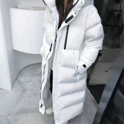 Nadine | Kapuzenjacke mit Reißverschluss und Blättermuster