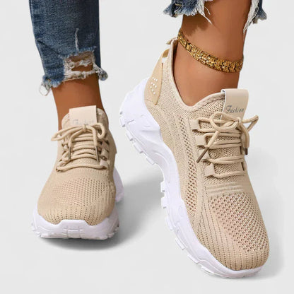 Frauke | Leichte Damen Sneaker mit Schnürung | Sneaker