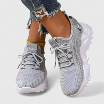 Frauke | Leichte Damen Sneaker mit Schnürung | Sneaker