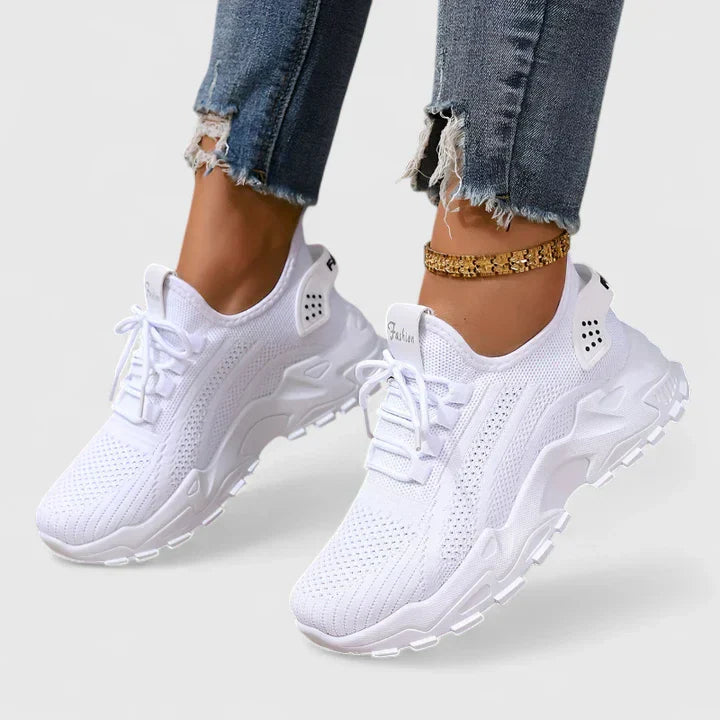 Frauke | Leichte Damen Sneaker mit Schnürung | Sneaker