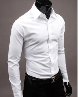 William | Herren-Langarmhemd mit Kragen und Knöpfen | Formell & Slim Fit