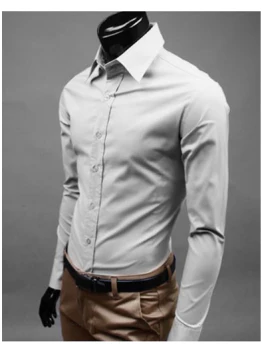 William | Men's long-sleeved shirt with collar and buttons | Formal & slim fit