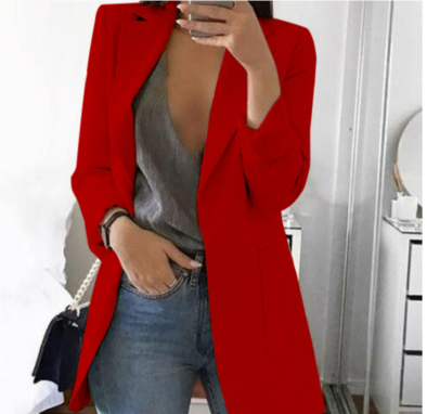 Gundula | Taillierter Damenblazer mit langen Ärmeln | Blazer