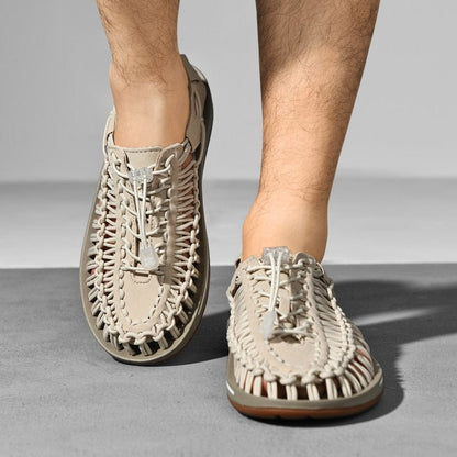 Jasmin | Sandalen mit Kordeldesign und verstellbarem Kordelzug