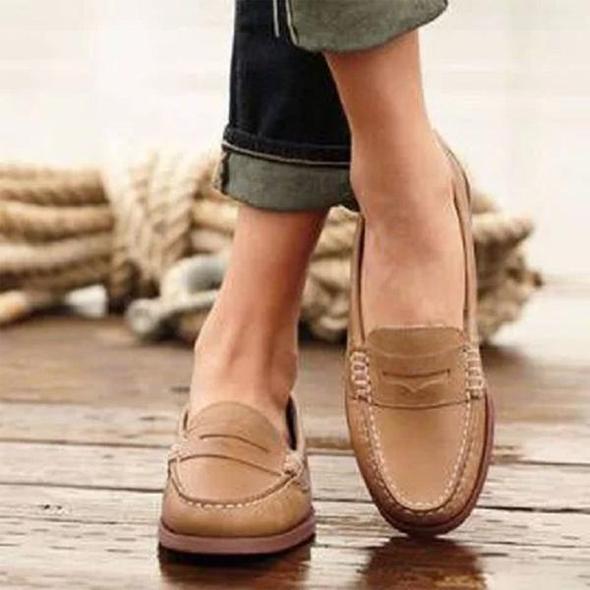 Damen Klassische Penny Loafer | Schlupf