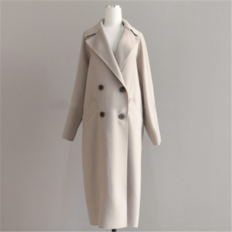 Beatrice | Classico cappotto di lana con cintura da annodare