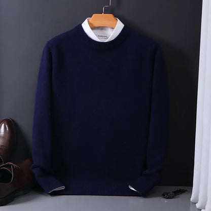 Werner | Elegante maglia in tricot con scollo rotondo
