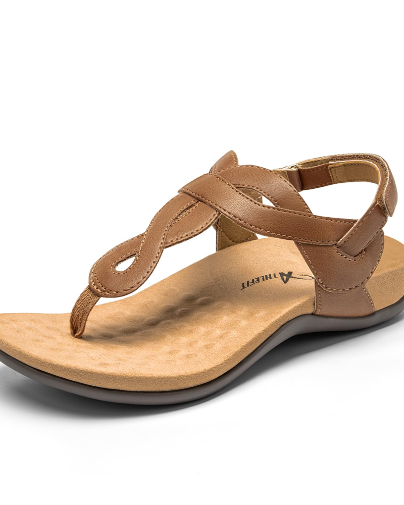Luisa | Women's toe separators with arch support and T-strap