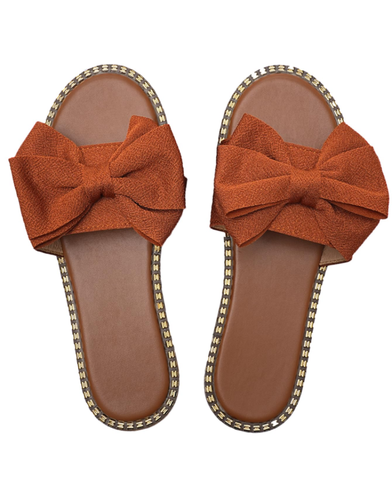Amelie | Women's sandals with bow and elegant summer style