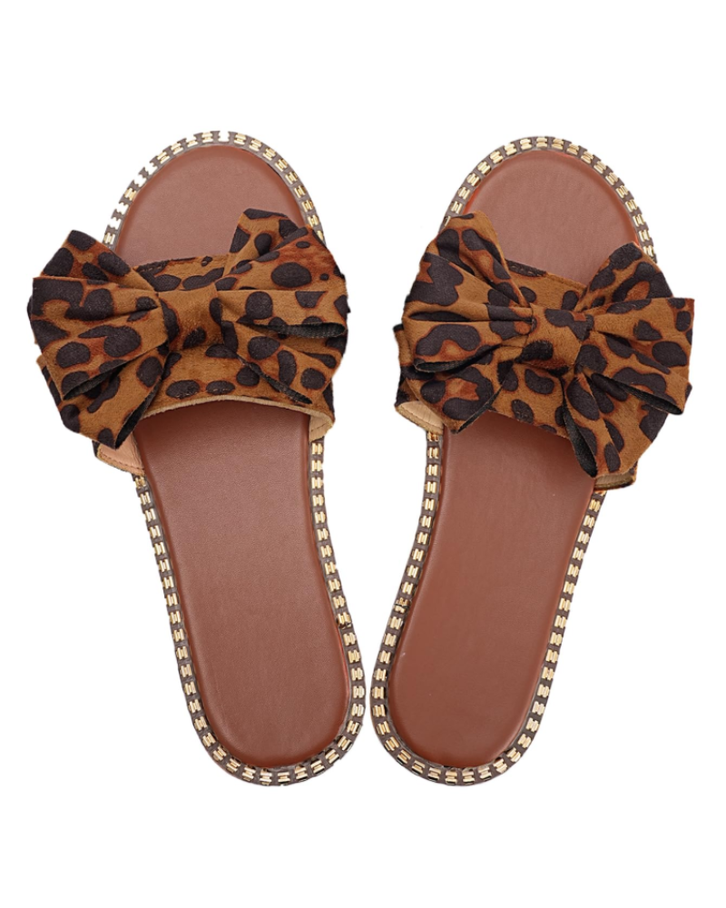 Amelie | Women's sandals with bow and elegant summer style
