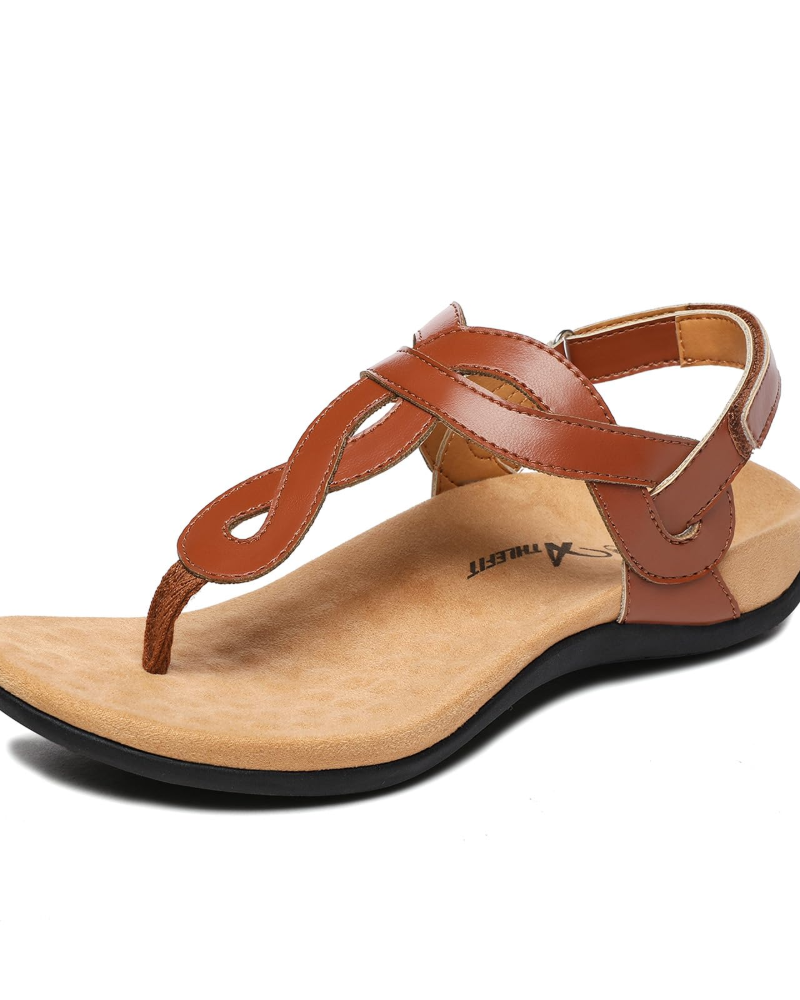 Luisa | Women's toe separators with arch support and T-strap