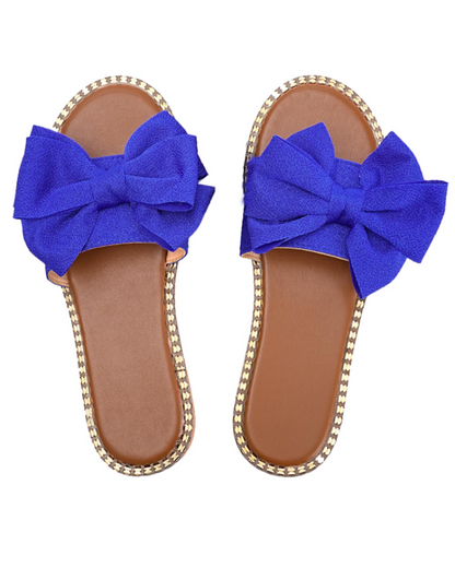 Amelie | Women's sandals with bow and elegant summer style