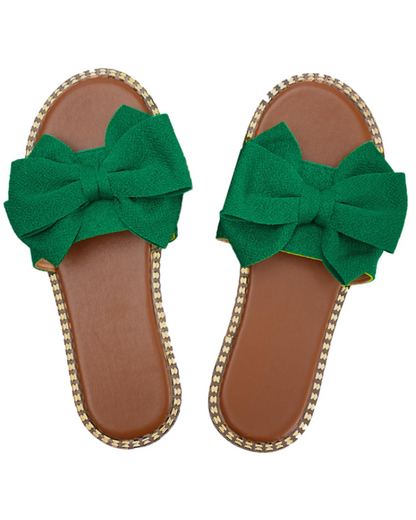 Amelie | Women's sandals with bow and elegant summer style