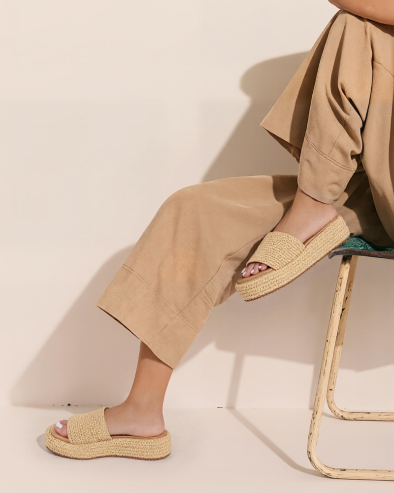 Sophie | Women's sandals with platform sole and boho style for summer