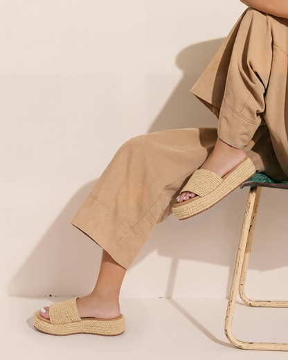 Sophie | Women's sandals with platform sole and boho style for summer