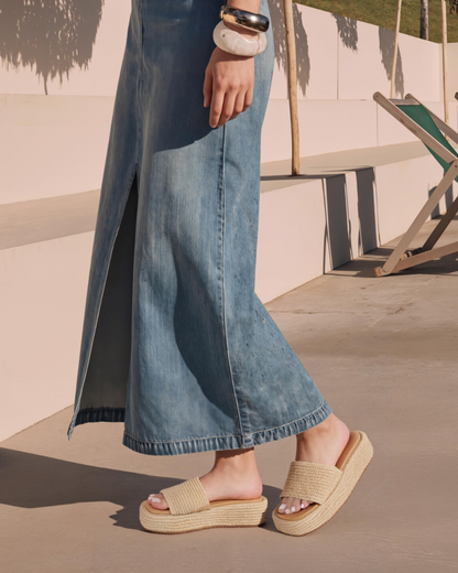Sophie | Women's sandals with platform sole and boho style for summer