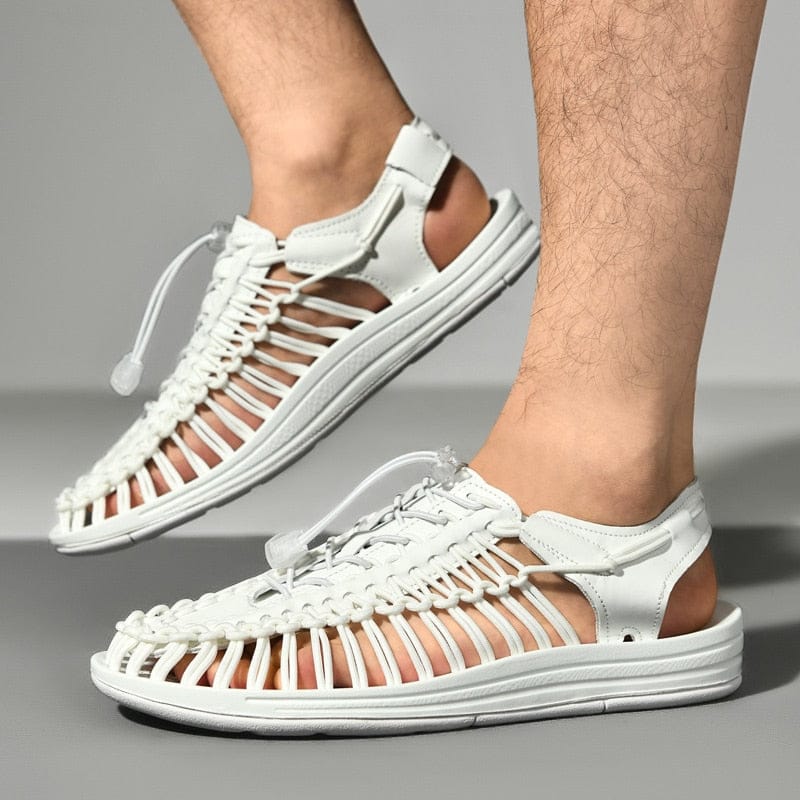 Jasmin | Sandalen mit Kordeldesign und verstellbarem Kordelzug