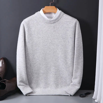 Werner | Elegante maglia in tricot con scollo rotondo