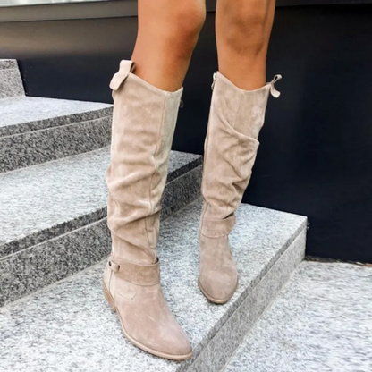 Margareta | Damen bequeme Cowboy-Stiefel mit eleganter Ausstrahlung