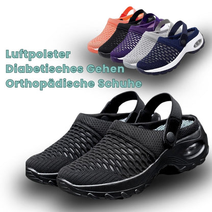 Carina | Orthopedic clogs with air cushion and adjustable strap