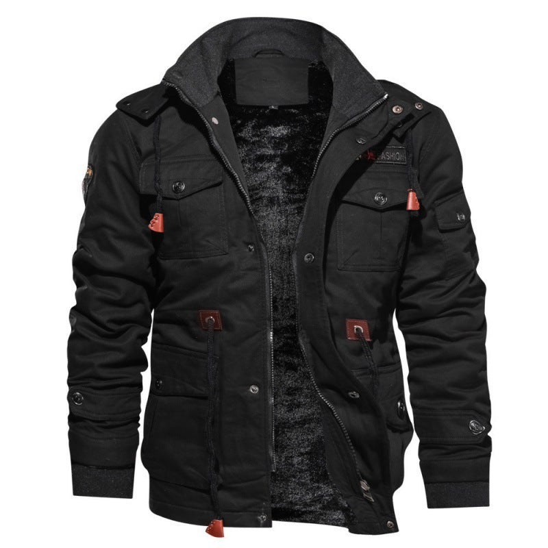 Andrin | Herren Winterjacke mit wärmendem Futter und Kapuze