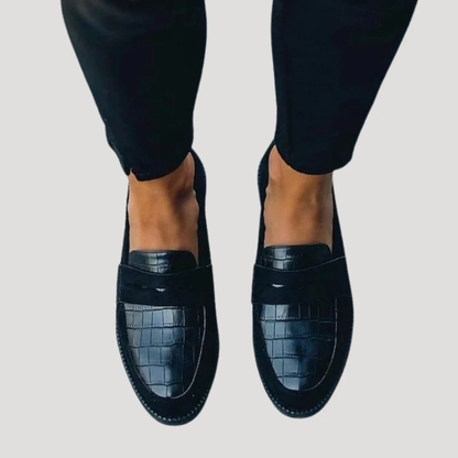 Margarete | Orthopädische Loafer mit Slip-on und Struktur