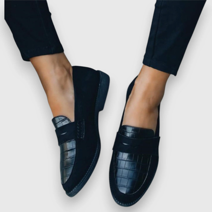 Margarete | Orthopädische Loafer mit Slip-on und Struktur