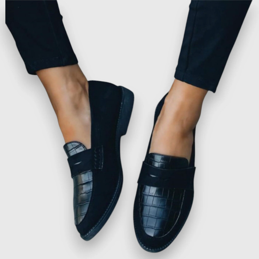 Margarete | Orthopädische Loafer mit Slip-on und Struktur