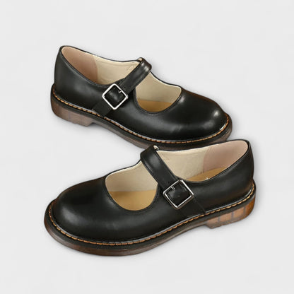 Alvina | Classiche scarpe Mary Jane da donna con punta arrotondata | Comode