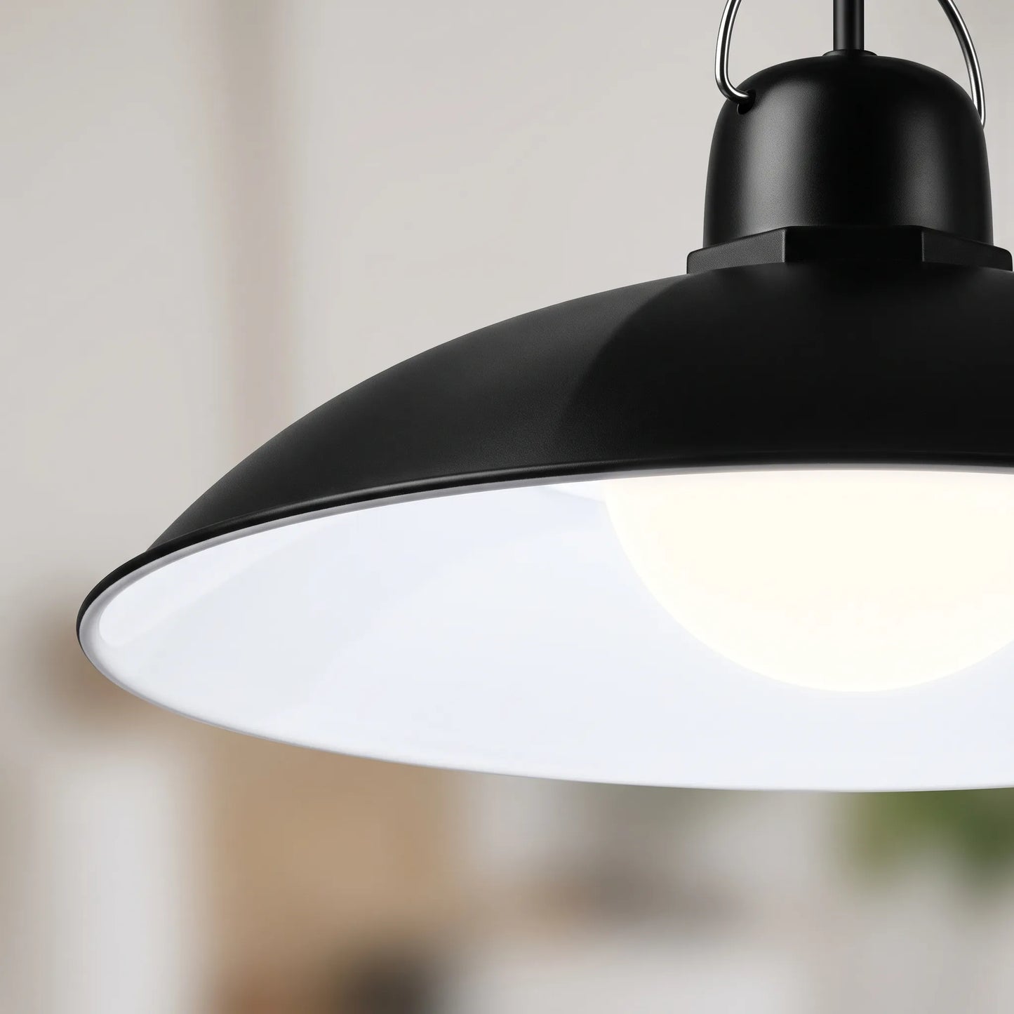 Veltro | Solar Hängeleuchte mit separatem Solarpanel für Außen