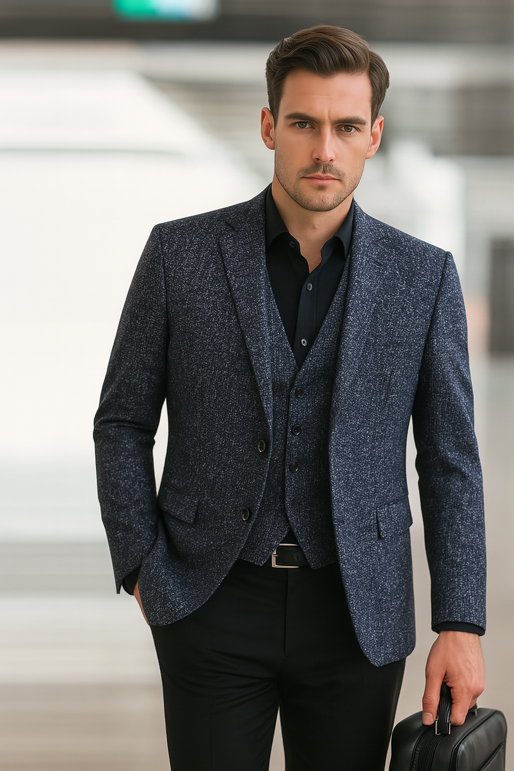 Damian | Men's Slim-Fit Blazer | Pockets