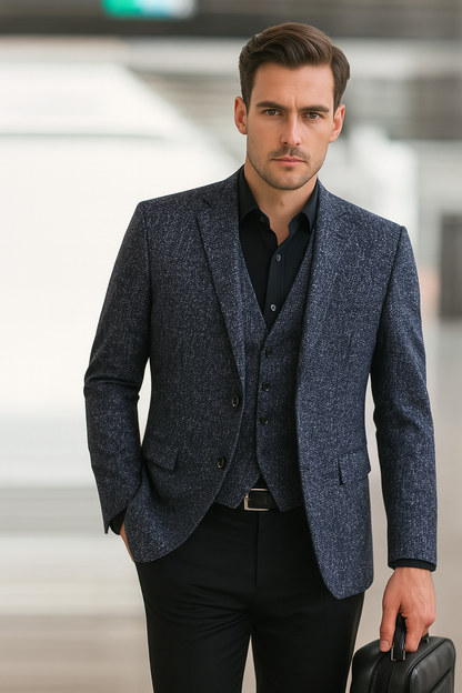 Damian | Men's Slim-Fit Blazer | Pockets