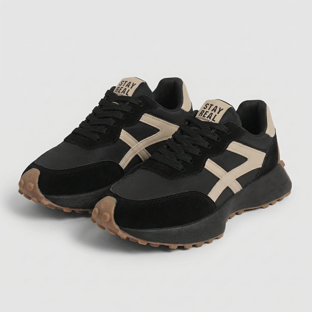Hanna | Damen orthopädische Sneaker mit Schnürung und Plateausohle