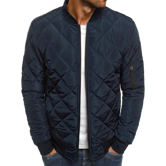 Beat | Modern Bomber Jacket with Quilted Design