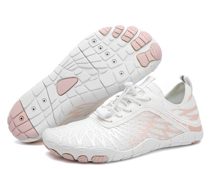 Sina | orthopädische Sneaker mit Schnürung und Muster und Sohle