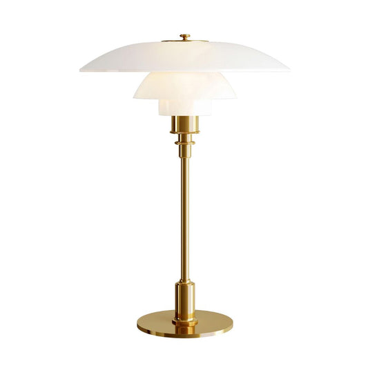 Falken | Nordic LED table lamp with layered shade