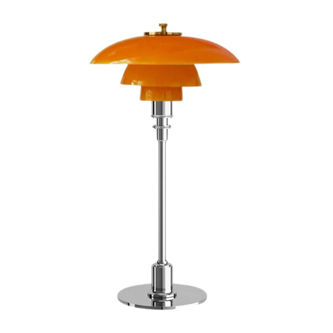 Falken | Lampada da tavolo LED nordica con paralume a più strati